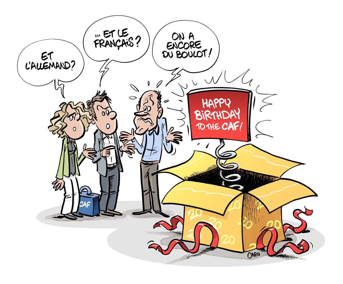 Le CAF a 20 ans